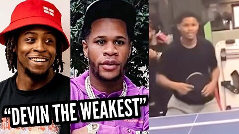 “DEVIN ALWAYS BEEN WEAK” SHAKUR STEVENSON BACK IN NEWARK FOR PING PONG | KEYSHAWN DAVIS WANTS HANEY!