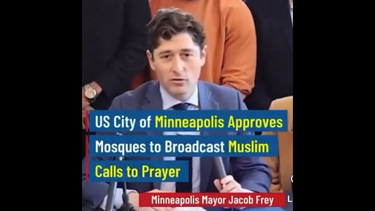 One Of Tim Walz's Crowning Achievements, Minneapolis Approved Muslim Call To Prayers 5 Times A Day…