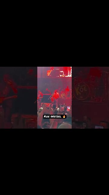 Koe Wetzel Blew The Roof Off Kentucky