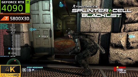 Splinter Cell: Blacklist | 4K RTX 4090 | Ryzen 7 5800X3D