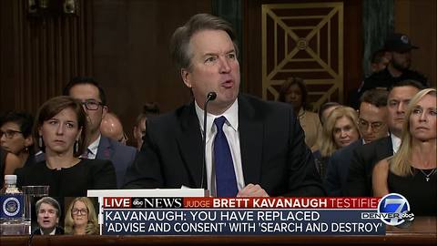 Kavanaugh says Ford accusations have "destroyed my family and my good name"