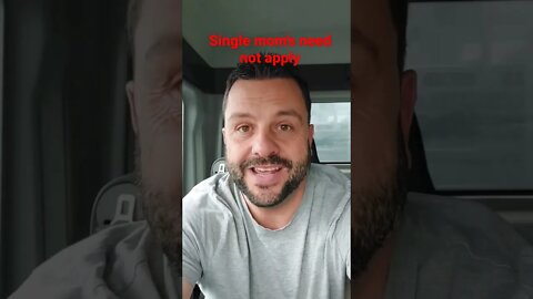 Single mom's need not apply!