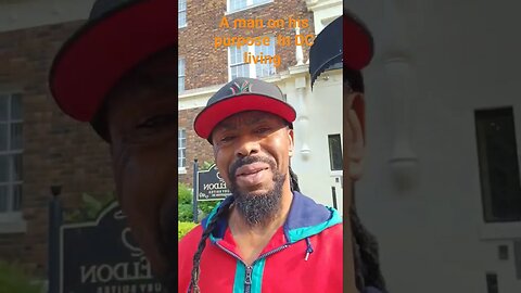 A man on his purpose in DC living
