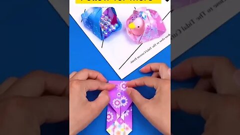 Cute basket#handmade #origami #paper #handcrafts #DIY #fyp #foryou #foryoupage #tiktok