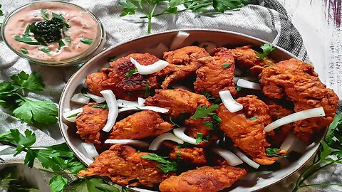Crispy Chicken Pakora/ Chicken Pakoda Recipe/ Chicken Fry Recipes |CHICKEN PAKORA Holi Special