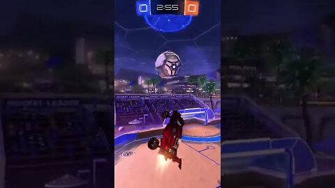 An exquisite read in competitive Rocket League😳 #rocketleague #shorts