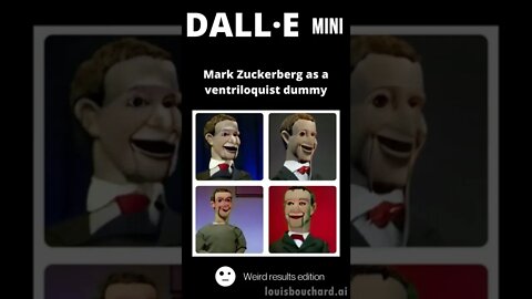 Weirdest DALL·E mini Results! #shorts (try it yourself!)
