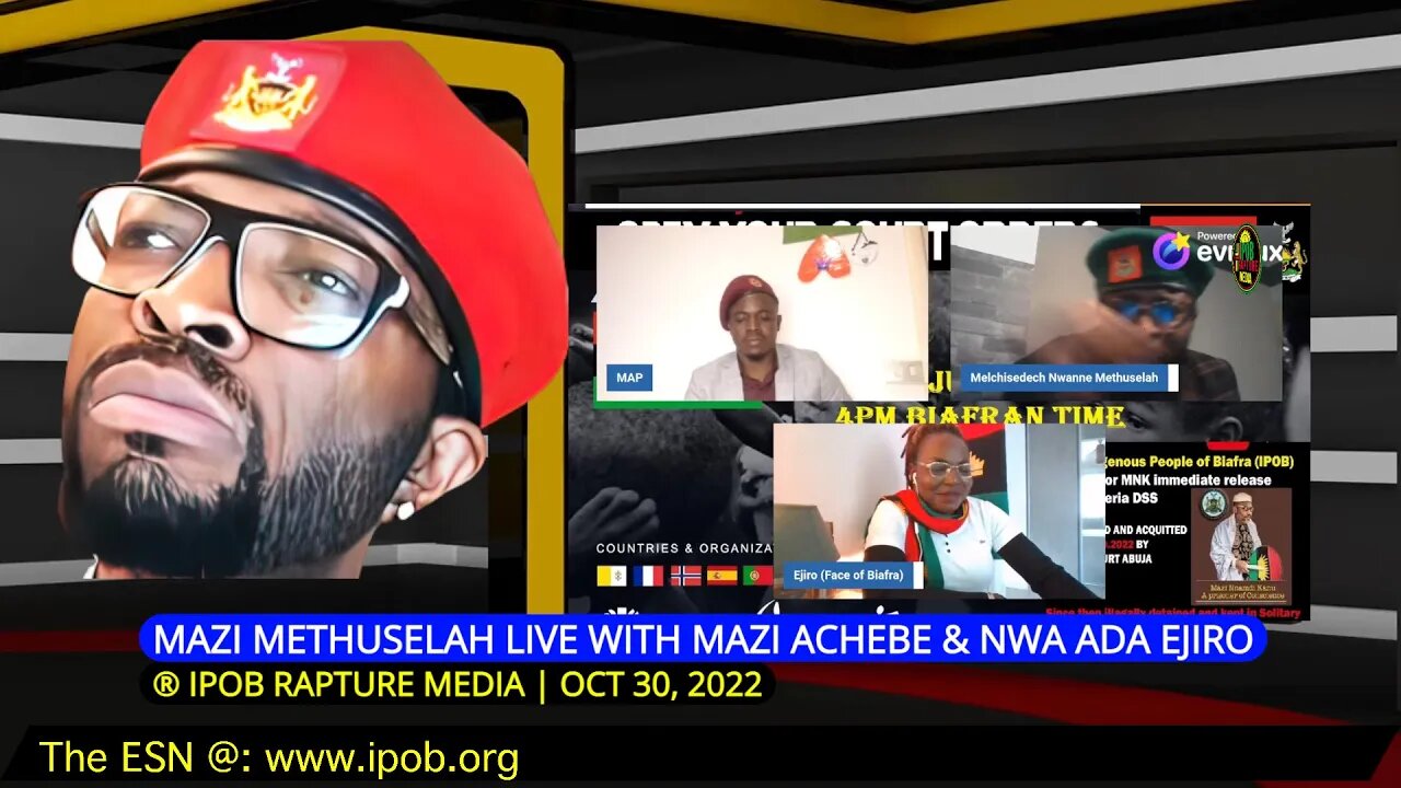 Mazi Methuselah Exclusive Live Interactive Session With Mazi Paul & Nwa Ada Ejiro | Oct 30, 2022
