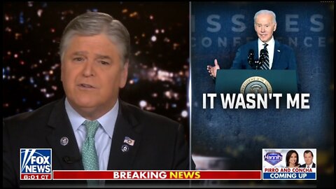 Hannity: Biden Blaming Putin On His Failures Won't Fly