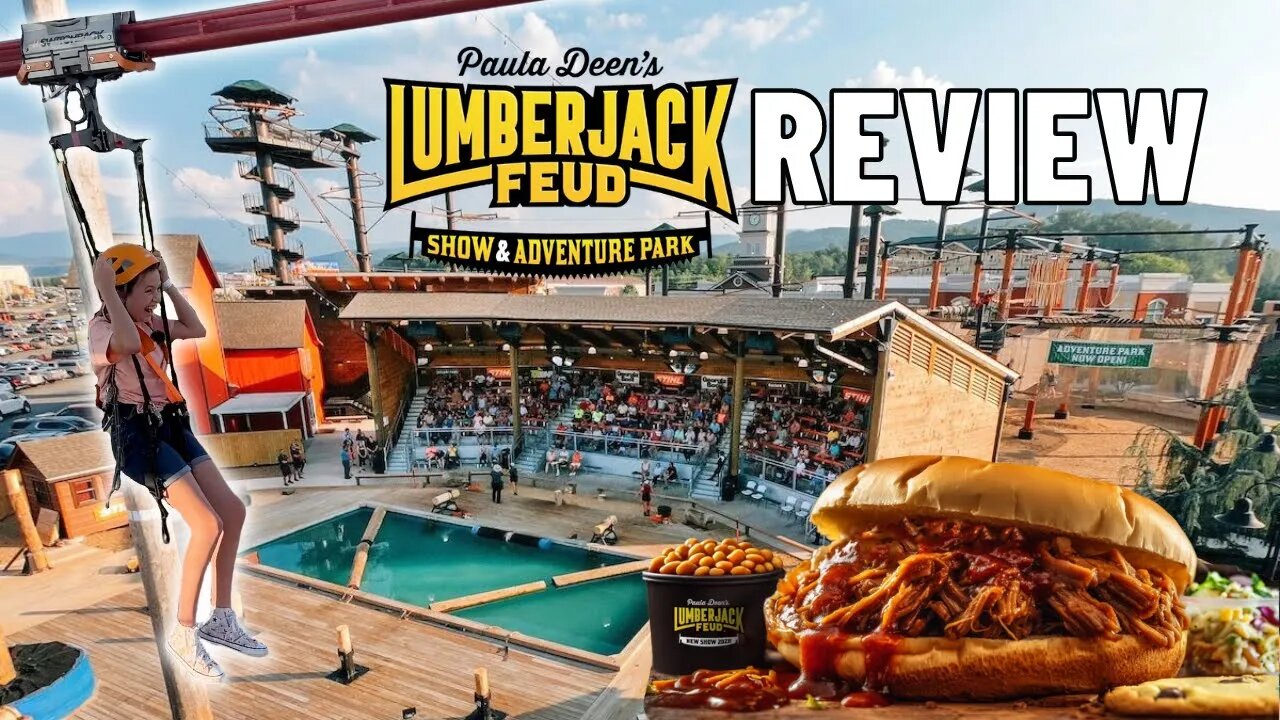 NEW Paula Deen's Lumberjack Feud Show & Adventure Park | Pigeon Forge Dinner Show Review