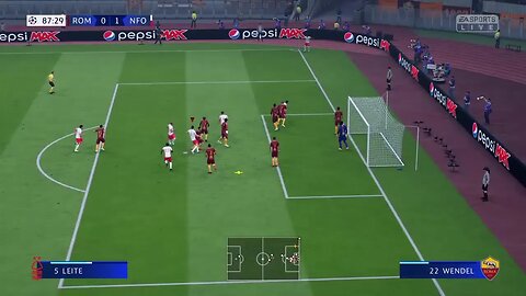 Nottingham Forest S:8 2025-2026 UEFA Champions League Group Play Match 3 @ AS Roma (1-1-0)