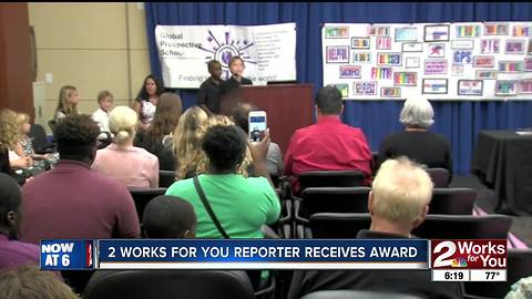 West Palm Beach school honors 2 Works For You Reporter