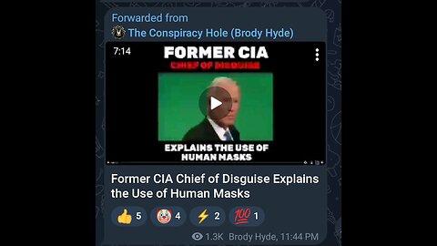 Documentary: CIA Face Masks