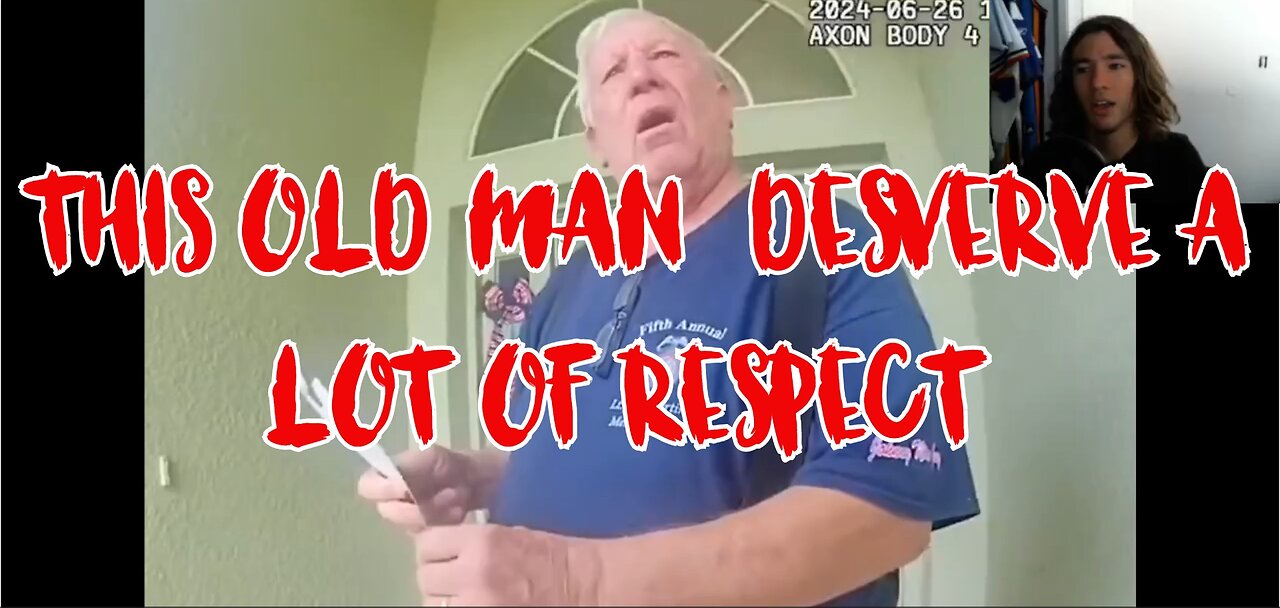 Old Man Arrested For A Very Unusual Reason