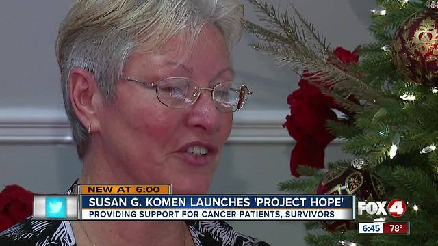 Susan G. Komen Launches 'Project Hope'