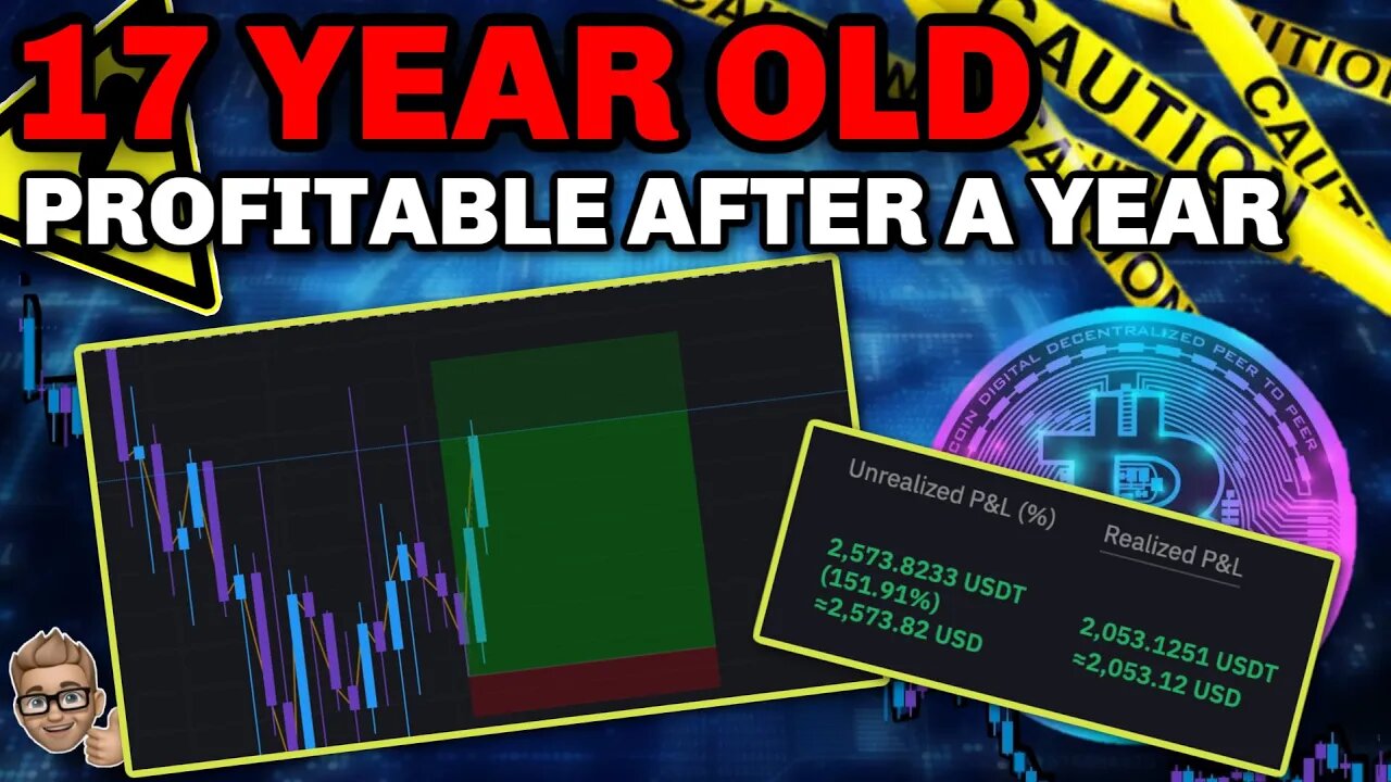 Interview With CarlsonCrypto | 17 Year Old Kid Becomes Profitable in a YEAR