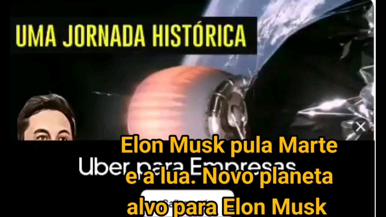 O bilionário Elon Musk pula Marte e a Lua: seu próximo destino agora é outro planeta