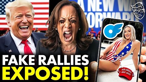 Trump Shares OnlyFans Model EXPOSING Kamala for PAYING Supporters to Go to RALLIES | 'It's ALL FAKE'
