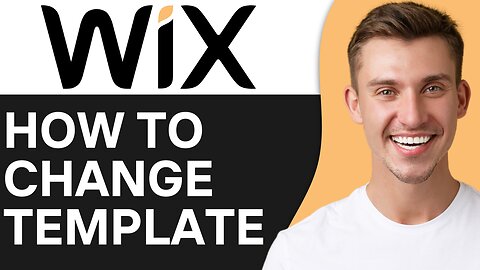 HOW TO CHANGE WIX TEMPLATE WITHOUT LOSING CONTENT