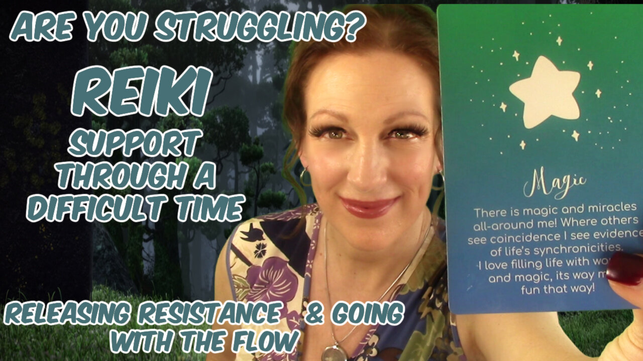 Reiki✨Support Through Struggle & Difficult Times💚NRG+ Mood Enhancement😄Cards & Affirms