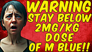 WARNING STAY BELOW 2MG/KG DOSE WHEN TAKING METHYLENE BLUE!