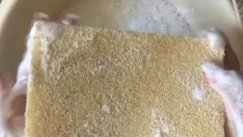 ASMR ✨Satisfying video To Relax , Soaked Soap and Sponge, Calm and put the BRAIN to Sleep ✨ #asmr