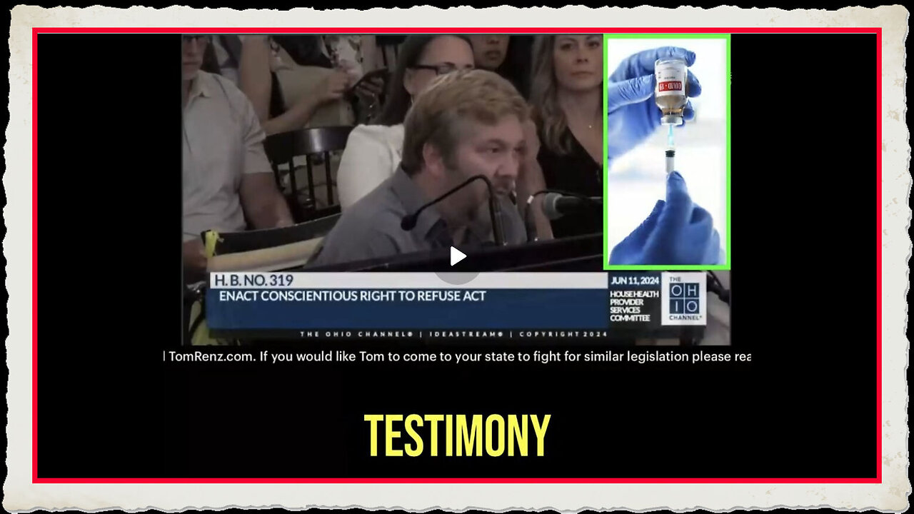 ICYMI Vaccine-injured pharmacist breaks down while testifying