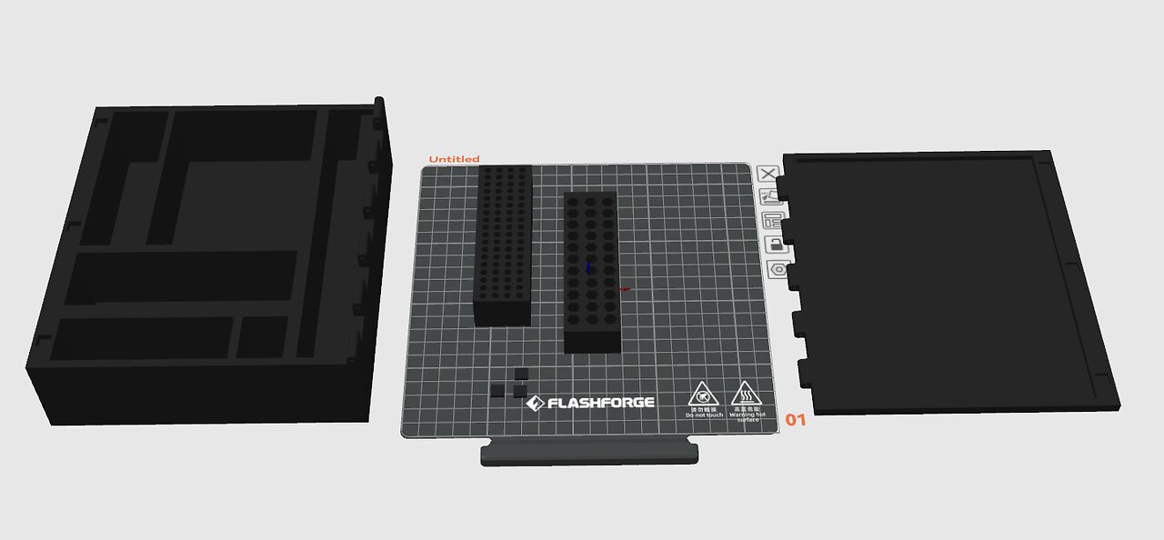 3D Printing - Lofi music in background - Screwdriver Plus Bits Combo Container P4/4