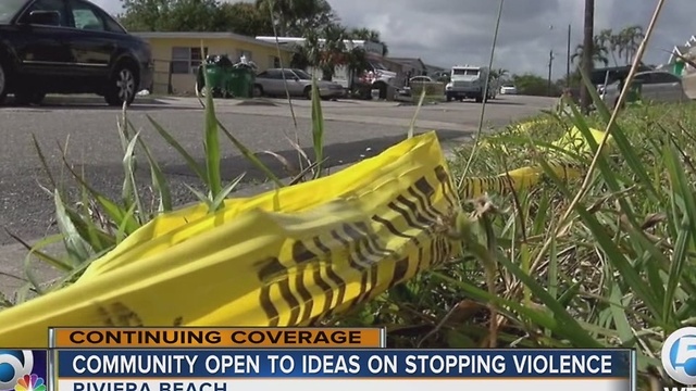 Community open to ideas on stopping violence