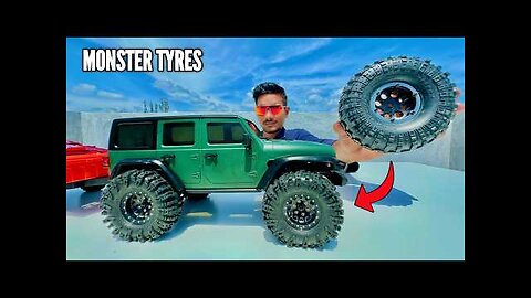 I Bought This Monster Tyre For RC Jeep Wrangler - Chatpat toy TV