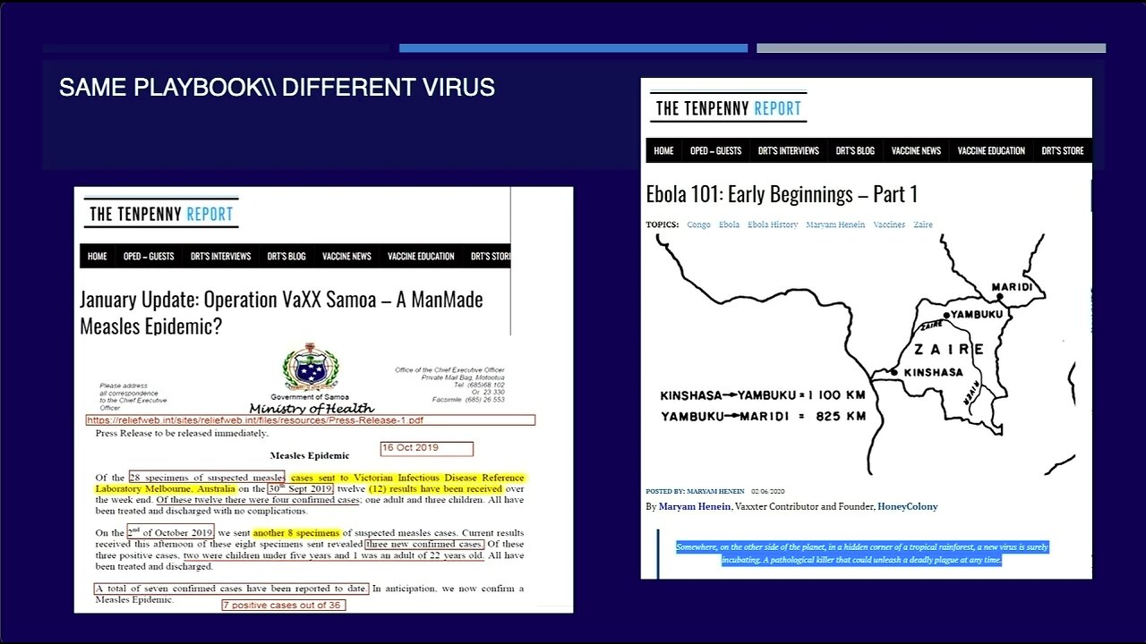 Maryam Henein | "In October Of 2019, They Mass Vaccinated 200,000 People In Samoa Based On 7 Cases Of Non-Deadly Measles."