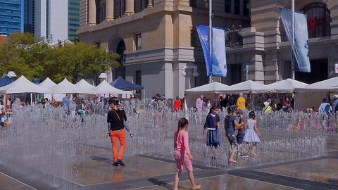 Water Labyrinth at Forrest Place A Unique Attraction in Perth Australia