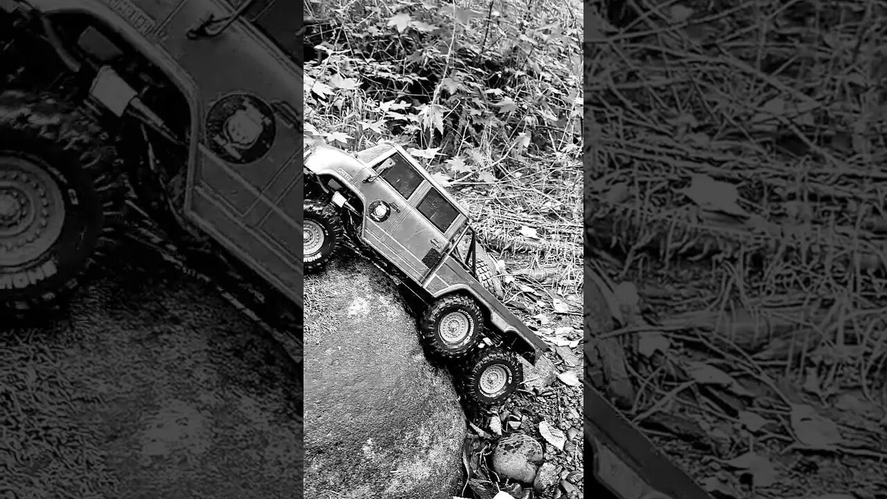 Extreme grip! Wet rocks