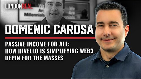 NEW TRAILER🎬Web3 Made Simple: Hivello and the Future of Passive Income - Domenic Carosa