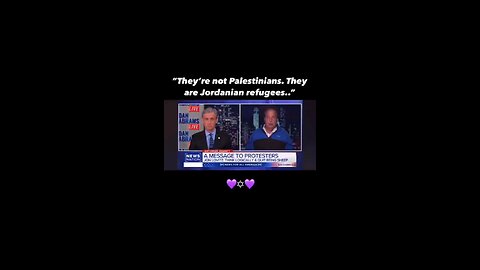 They are NOT Palestinians. They are Jordanian & Egyptian refugees!