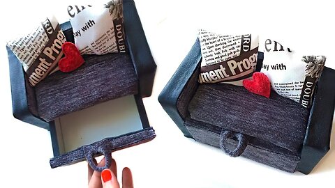 Miniature Couch DIY | No Sew