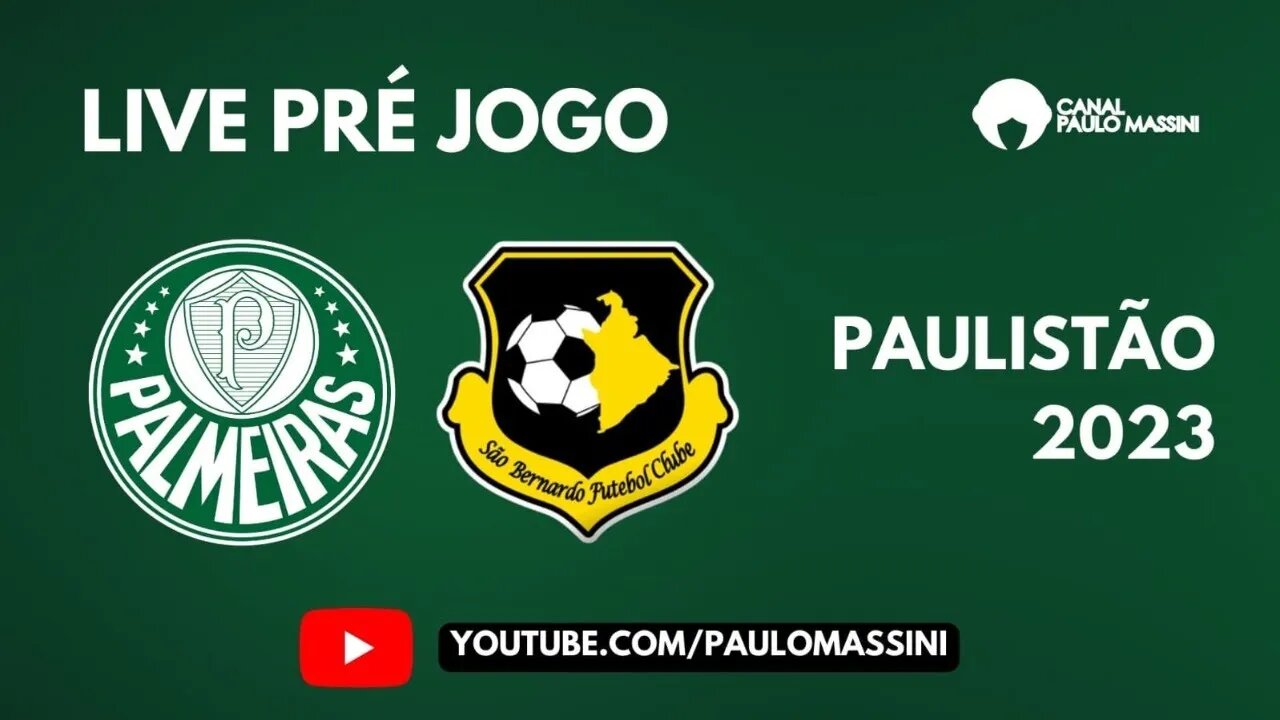 PRÉ-JOGO PALMEIRAS X SÃO BERNARDO AO VIVO DO ALLIANZ PARQUE!