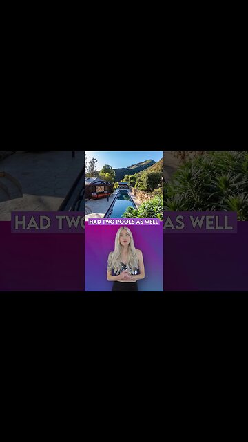 Mel Gibson's STUNNING $11.5 Million Malibu Mansion: A Peek Inside #Shorts