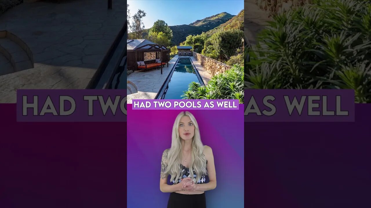 Mel Gibson's STUNNING $11.5 Million Malibu Mansion: A Peek Inside #Shorts