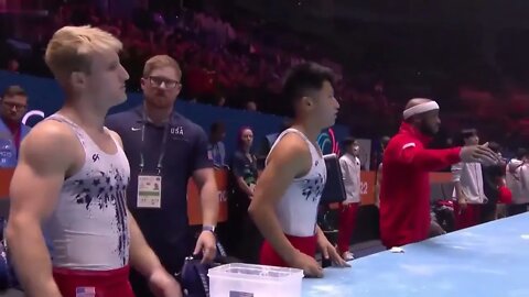 219 $$$ Chaoqing Full Court 2022 World Gymnastics Championships Men's Team Final