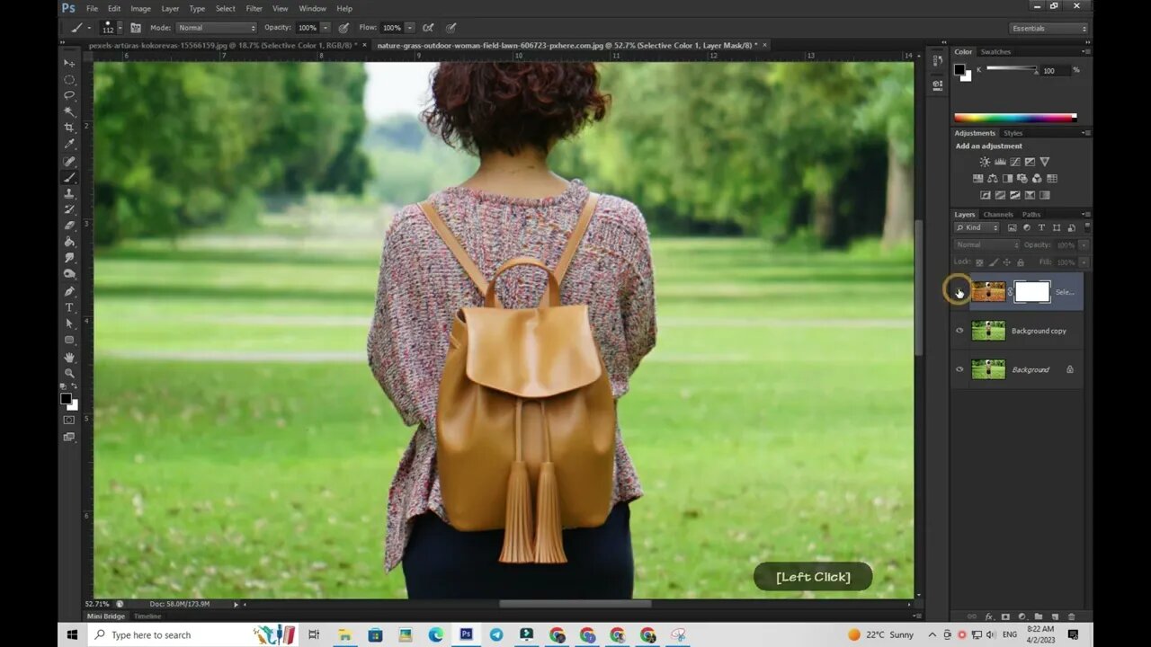 Autumn Color Effect Photoshop tutorial Change Leaves & Trees Color in #Photoshop #youtube #editing
