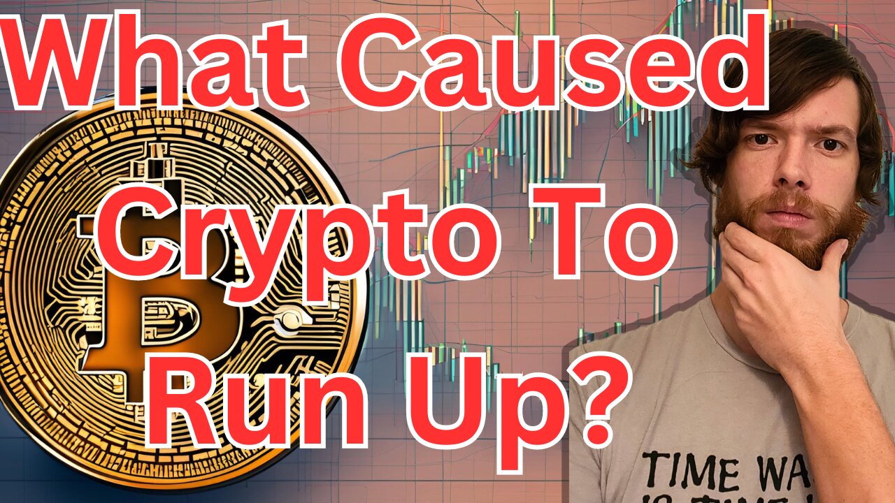 What Caused Crypto To Run Up? E409 #crypto #grt #xrp #algo #ankr #btc #crypto