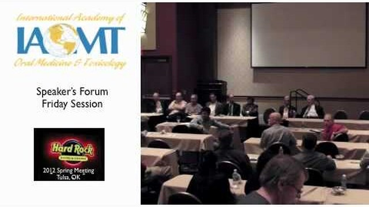 Friday Speaker's Forum | Tulsa, OK 2012 Spring Symposium