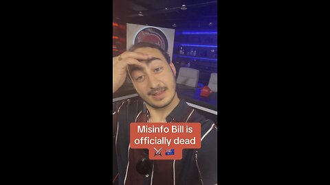 🚨 MISINFO BILL IS DEAD ⚔️ 🇦🇺