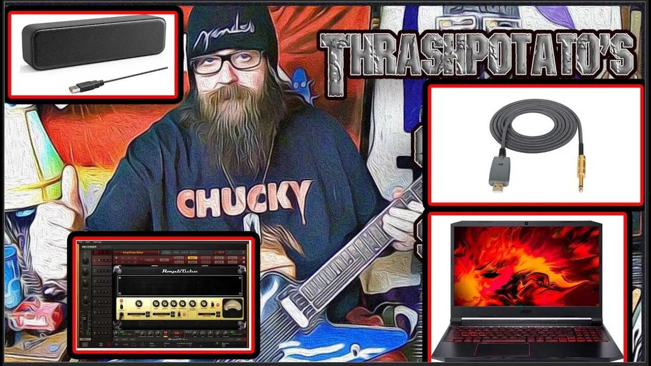 Sound like DIMEBAG DARRELL or JAMES HETFIELD on your LAPTOP for LESS THAN 40 DOLLARS!