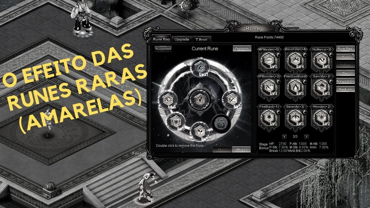 CONQUER ONLINE - Runas amarelas (raras) #10