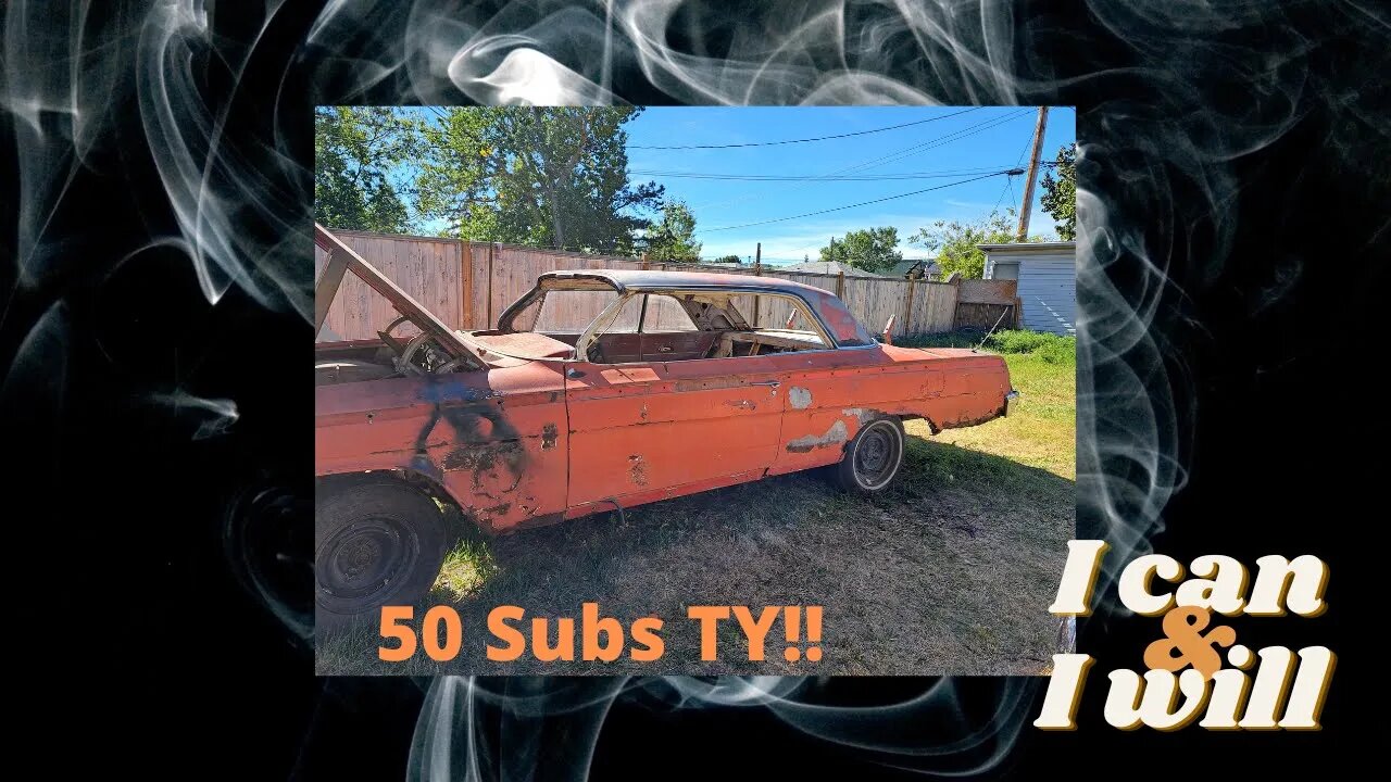 1962 Impala junkyard find!!! Bright Work Part 2