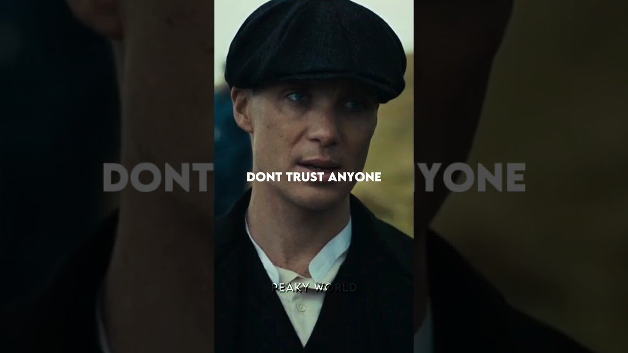 DONT TRUST ANYONE ~ THOMAS SHELBY QUOTES #shorts #quotes #thomasshelby