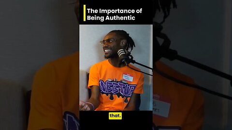 Importance of being authentic #contentcreator #podcasting #podcast #themeetup2023 #authentic