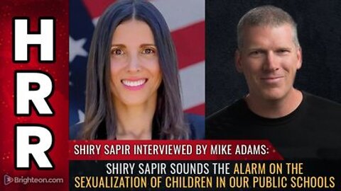 Shiry Sapir Sounds the Alarm on the SEXUALIZATION of CHILDREN in our Public Schools